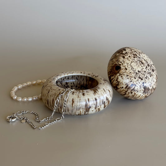 Double Dip Jar Small ~ Bark