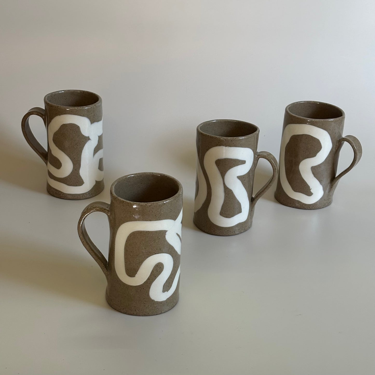 Mug ~ Porcelain Scribble