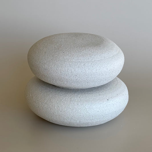 Double Dip Jar Large ~ Raku