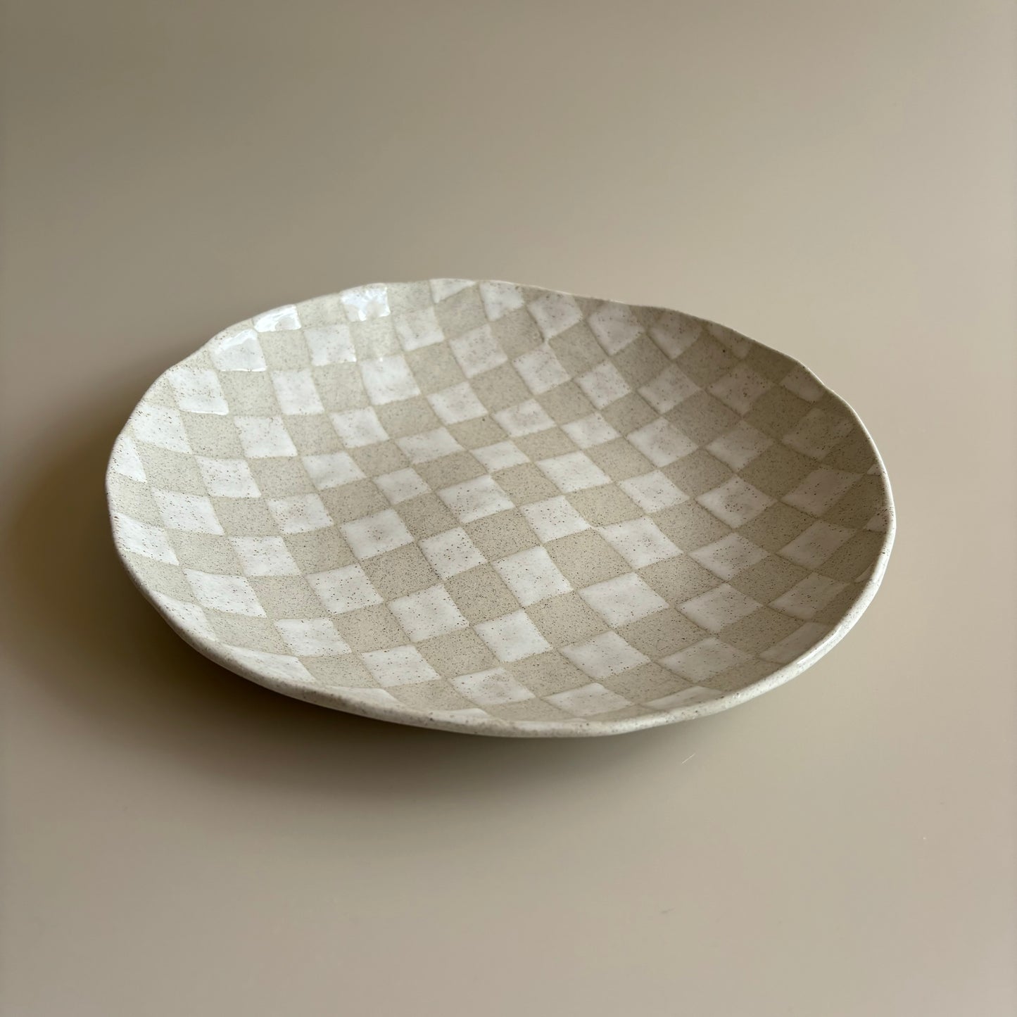Bowl ~ chequered