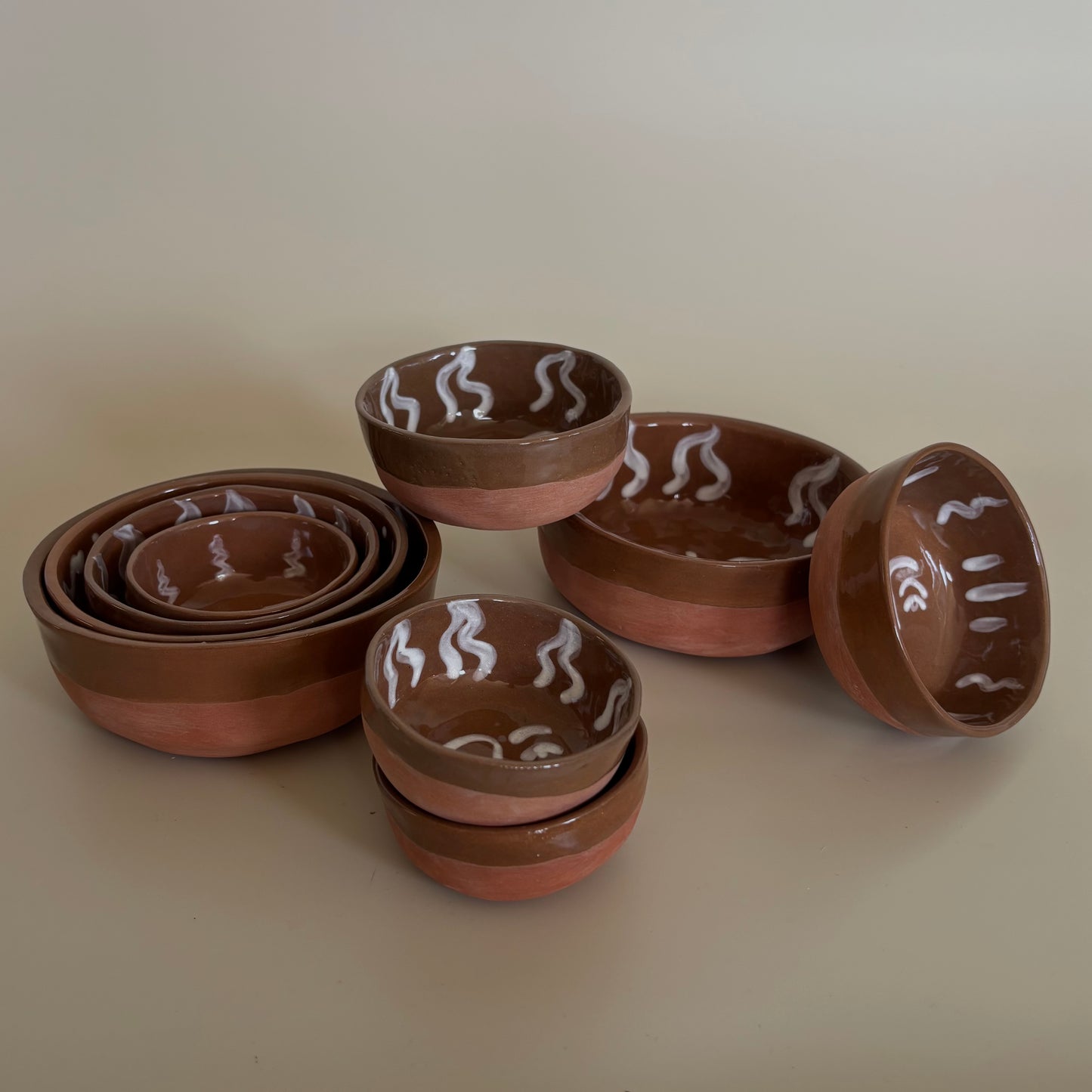 Nesting Bowls ~ Terracotta