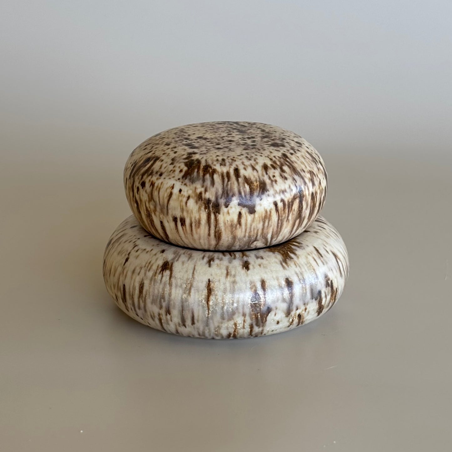 Double Dip Jar Small ~ Bark