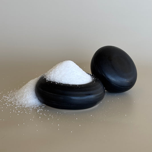 Double Dip Jar Small ~ Coal