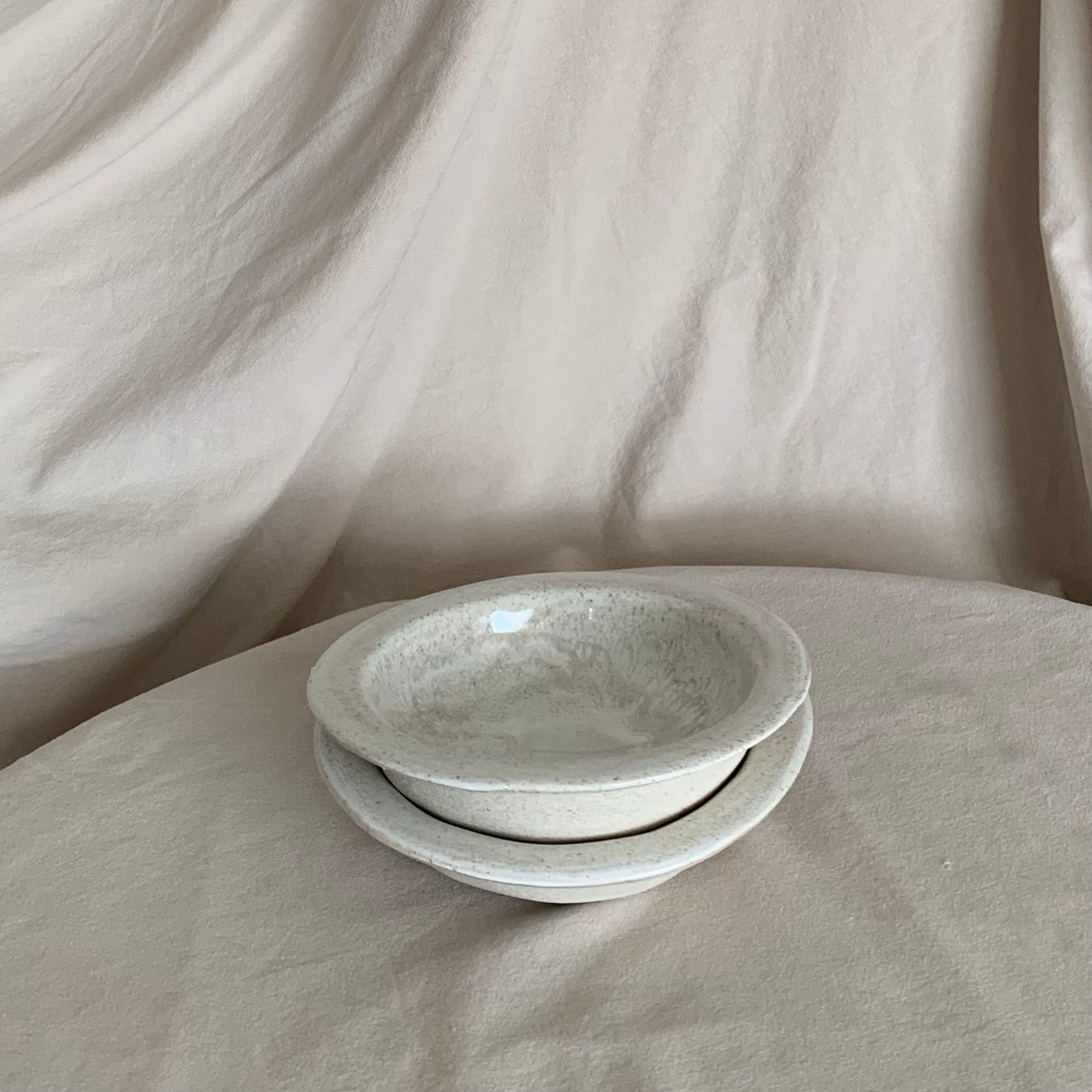 Table Bowl Side ~ Speckle Clay