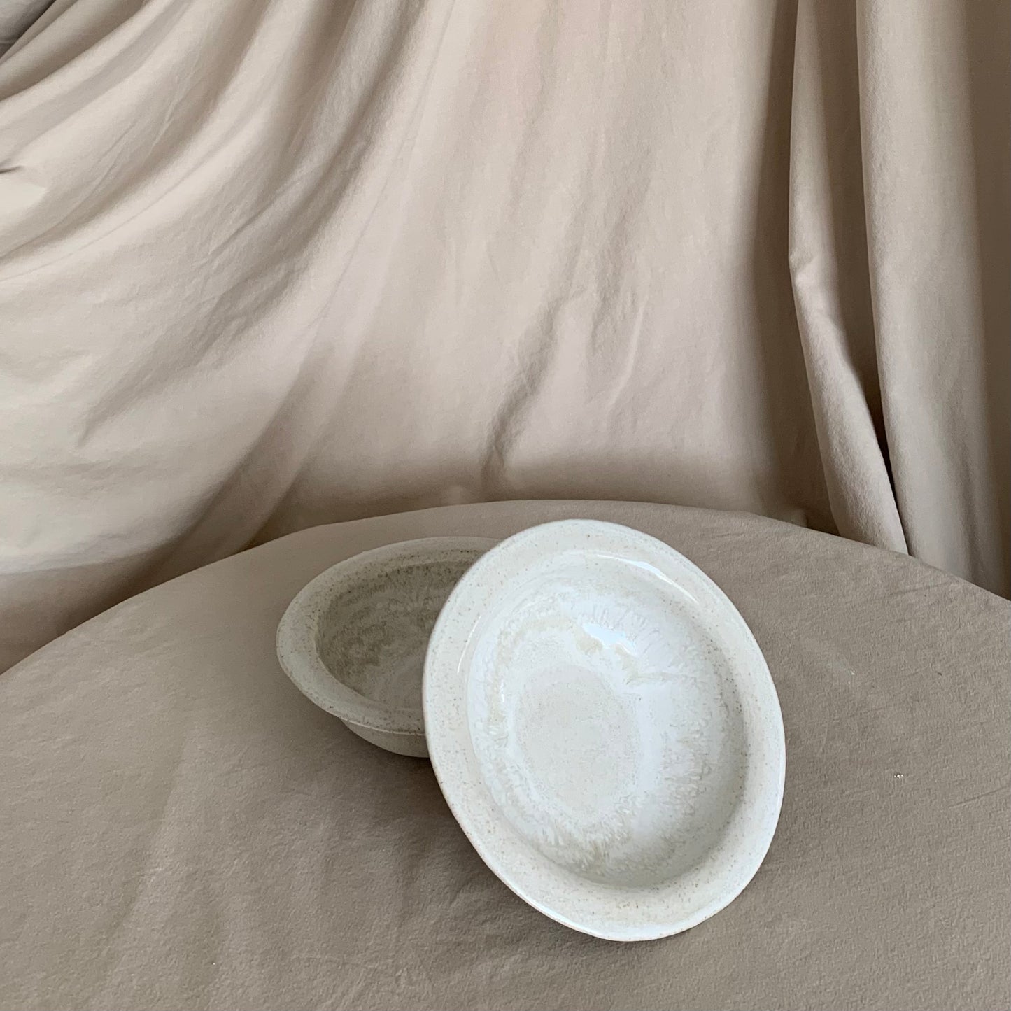 Table Bowl Side ~ Speckle Clay